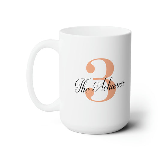 Enneagram Type 3 Ceramic Mug 15oz