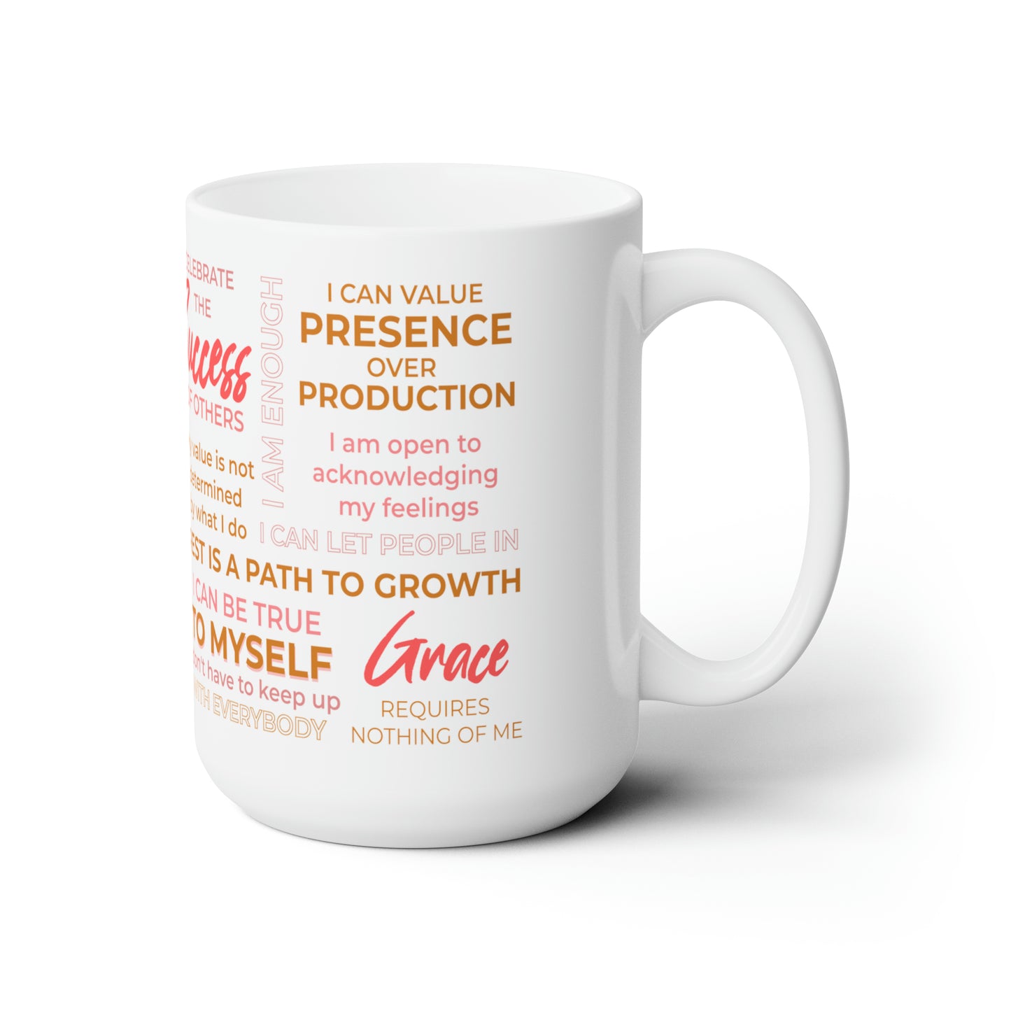 Enneagram Type 3 Ceramic Mug 15oz