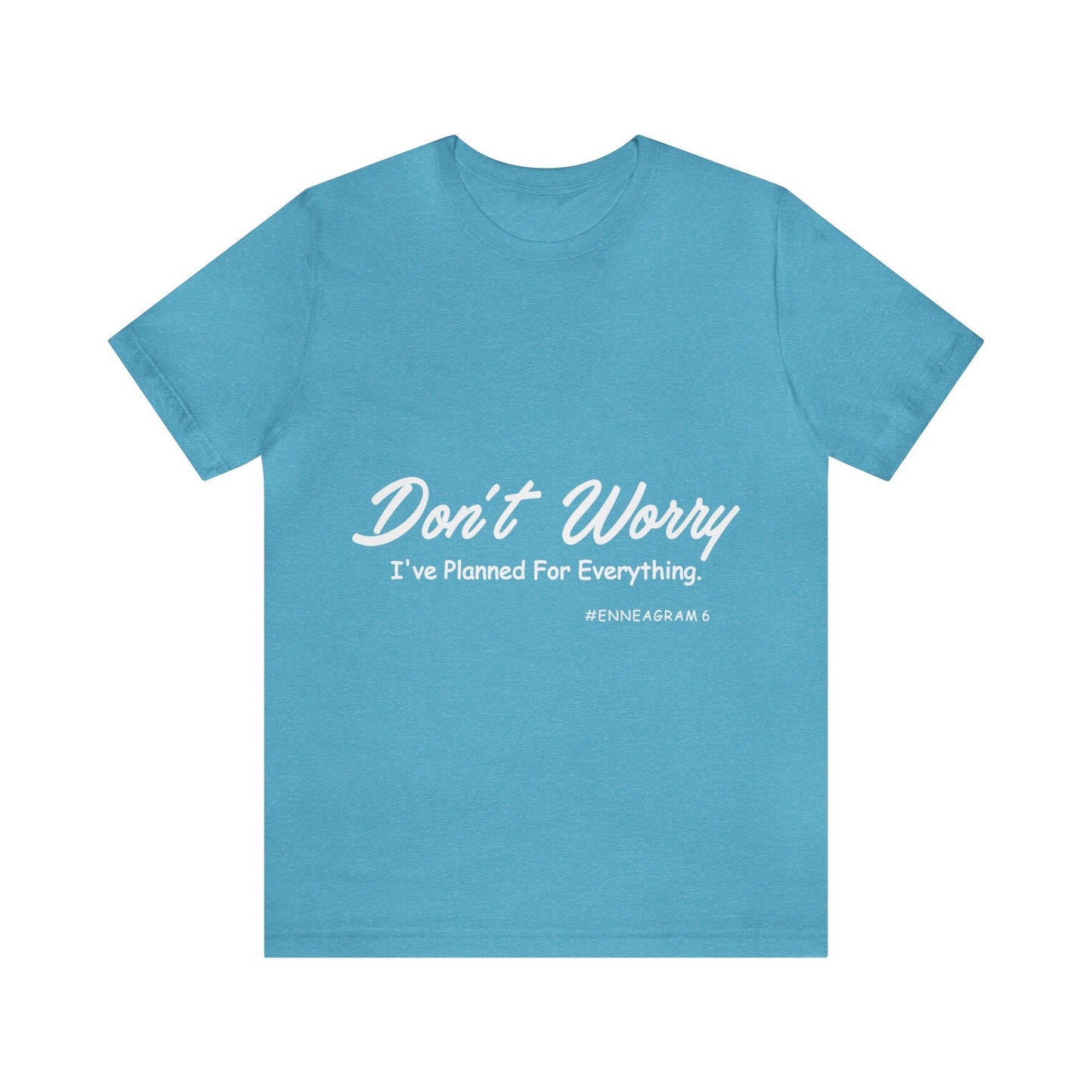 Enneagram Type 6 T-Shirt. I'm Pretty Cool But I Cry A Lot. Funny Enneagram T-shirts. Enneagram Gift.