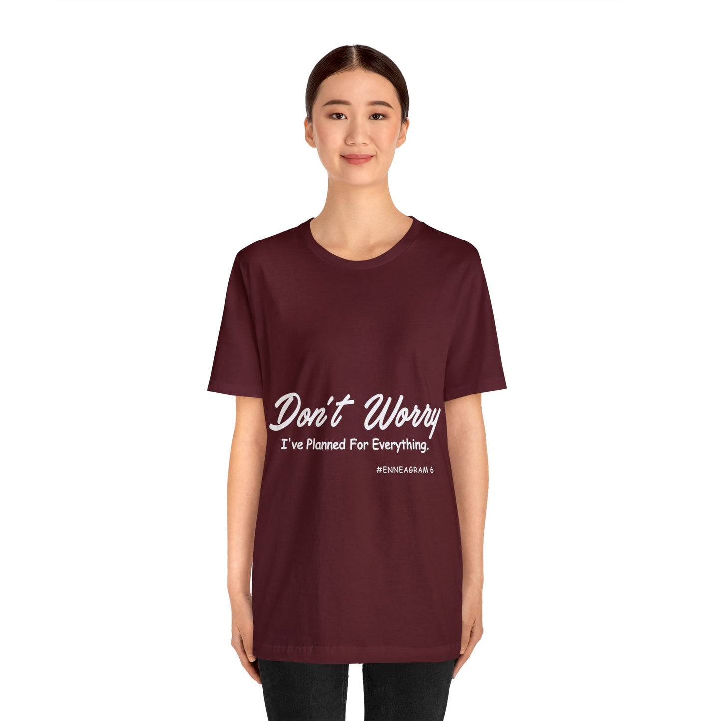 Enneagram Type 6 T-Shirt. I'm Pretty Cool But I Cry A Lot. Funny Enneagram T-shirts. Enneagram Gift.