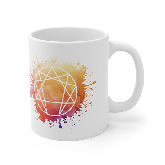 Enneagram Ceramic Mug 11oz